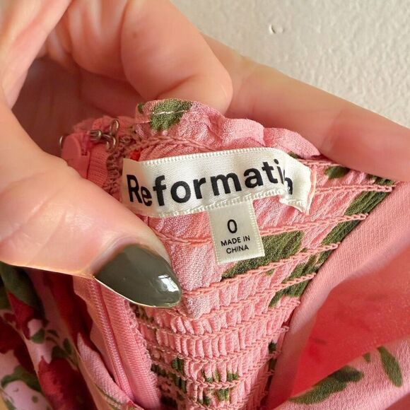 Reformation Juliette Dress in Valeria Size 0 - Picture 7 of 8